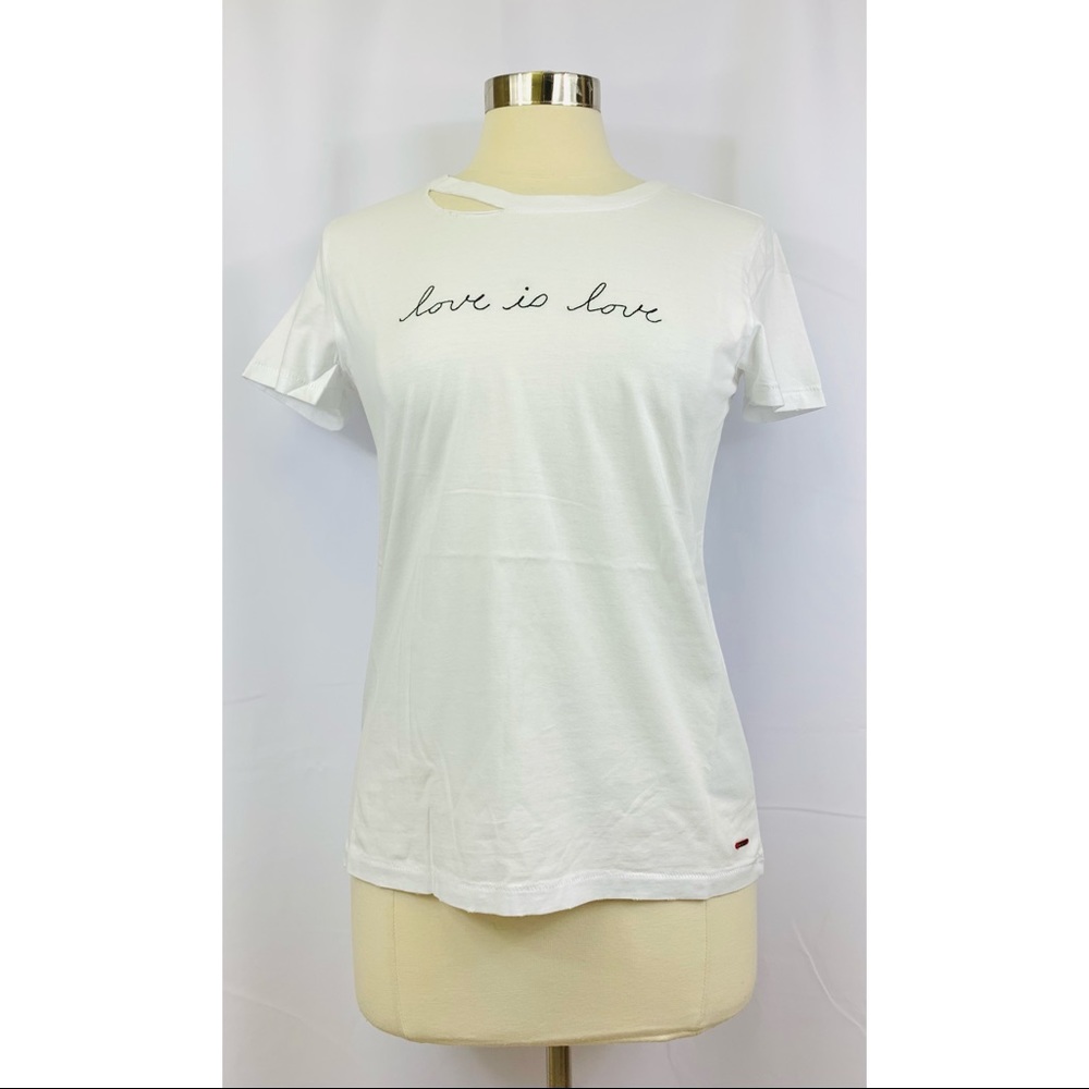NEW n:PHILANTHROPY ‘love is love’ Graphic Tee S